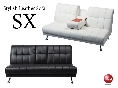 スタイリッシュレザーソファーSX