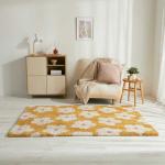 お花の柄を北欧風のタッチで表現